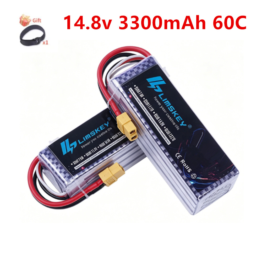 Lipo Battery 4S - Batterie LiPo 4S 14.8V 3300mAh 60C/80C