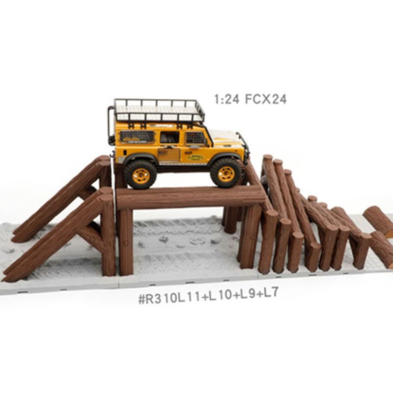 Rc Hobby Track - Obstacles de piste en bois simulé