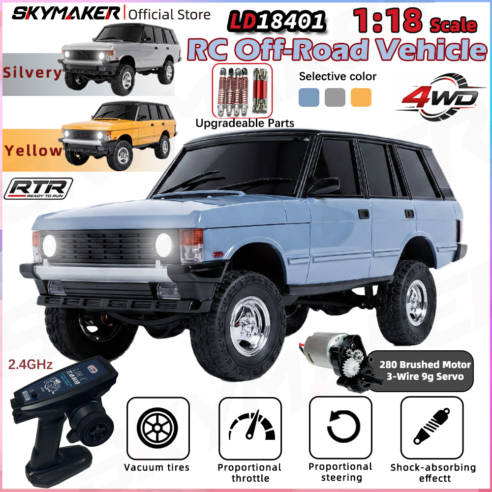 Rc Hobby Pro - Voiture RC LDRC LD18401 1/18 4x4