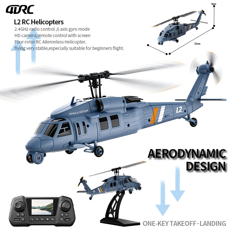 Gyroscope Rc Module - Hélicoptère RC 4DRC New L2 8K