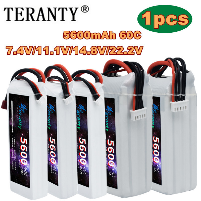 Lipo Battery 4S - TERANTY 5600 MAH 60C 2S 3S