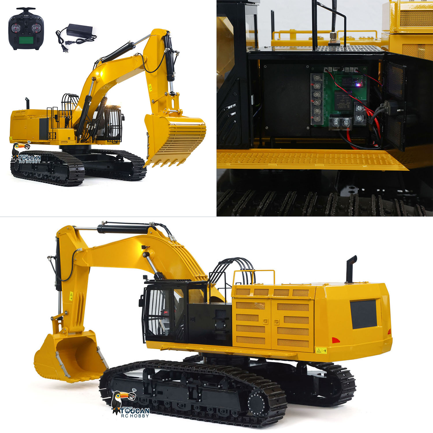 Excavatrice hydraulique RC en  - Rc Hobby Track avis et prix