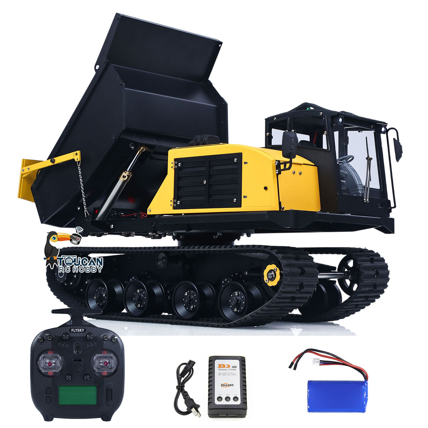 T14R WKLC 1/14 Camion benne RC - Rc Hobby Track avis et prix