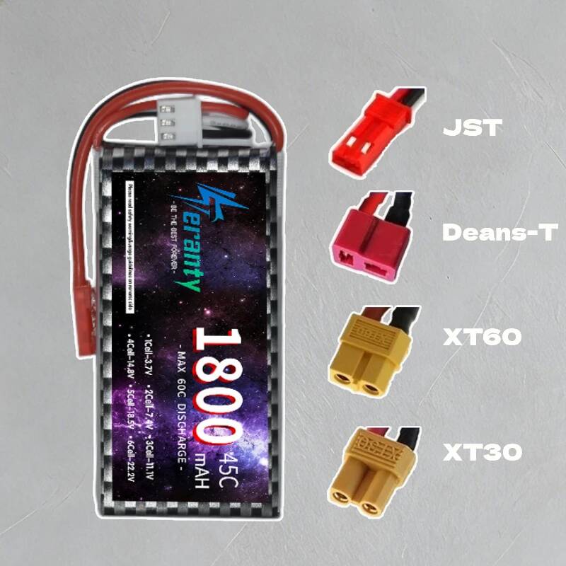 Batterie Lipo TERANTY 2S 3S 4S - Lipo Battery 4S avis et prix