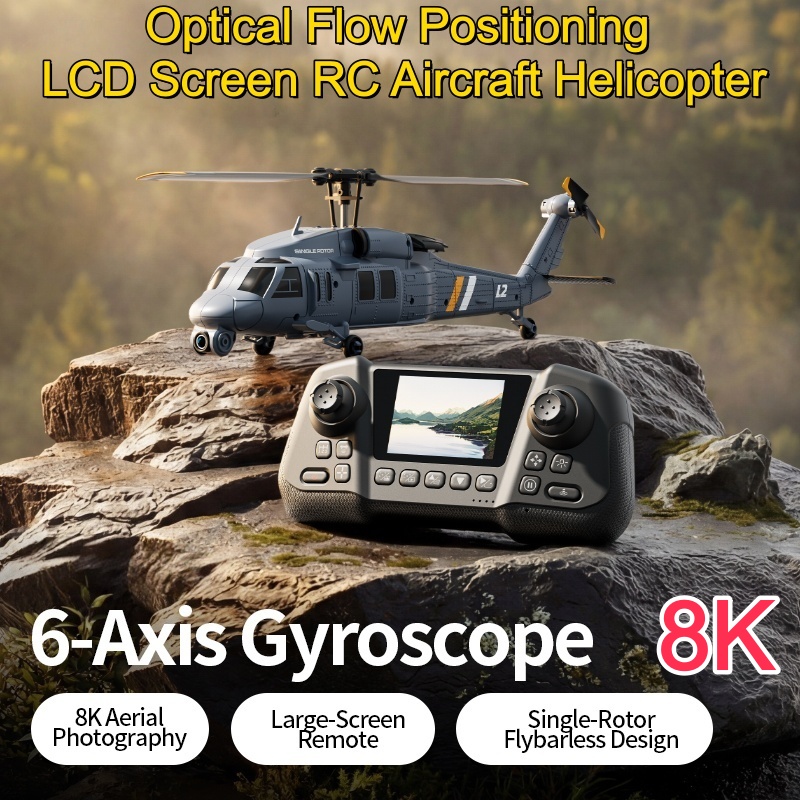 Hélicoptère RC 8K Flybarless à - Gyroscope Rc Module avis et prix