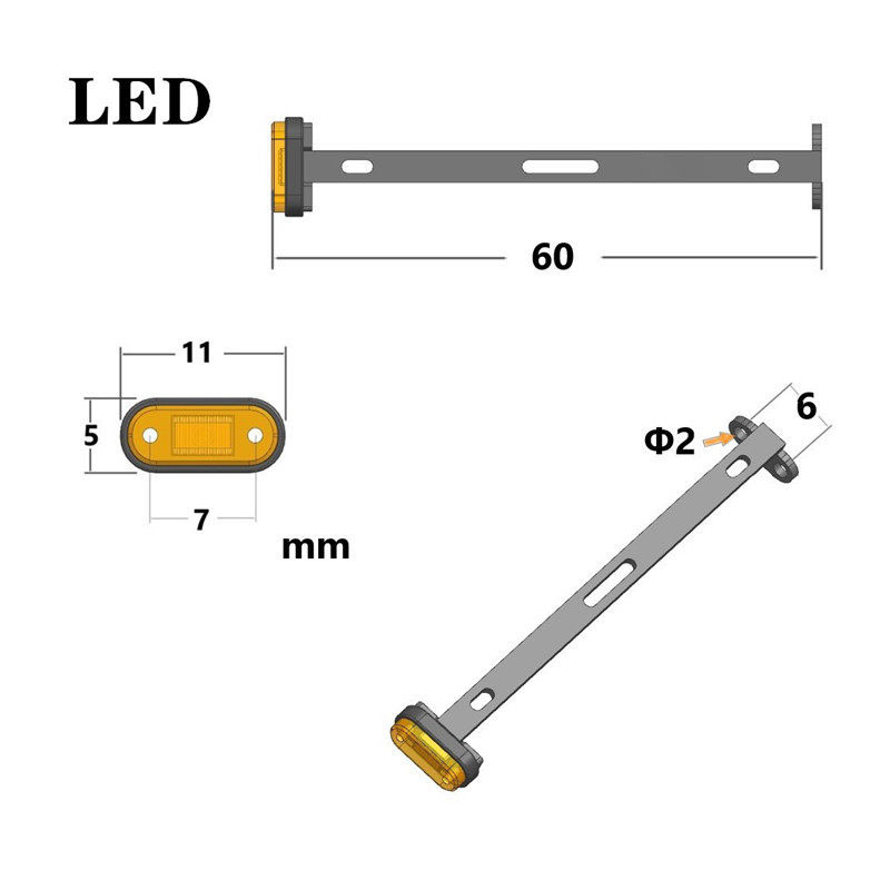 Lampe de positionnement LED 3V - Rc Hobby Store avis et prix