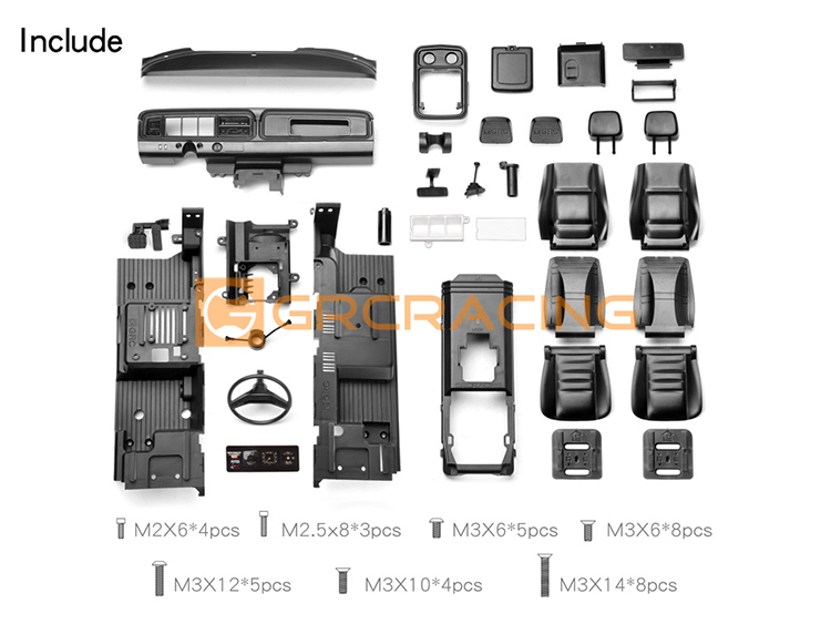 Kit de siège de cabine de carr - Rc Hobby Center avis et prix