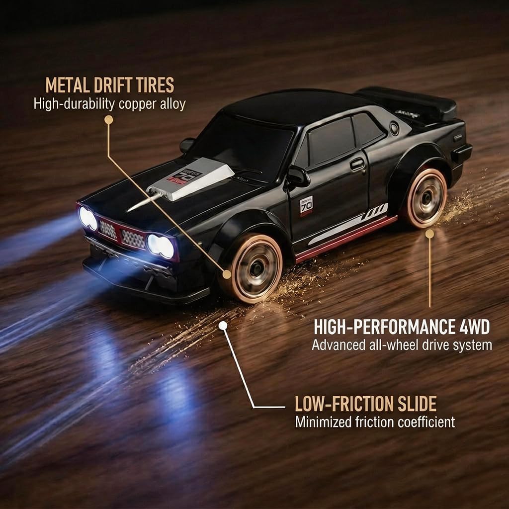 Voiture de drift RC 4x4 à l'éc - Gyroscope Rc Module avis et prix