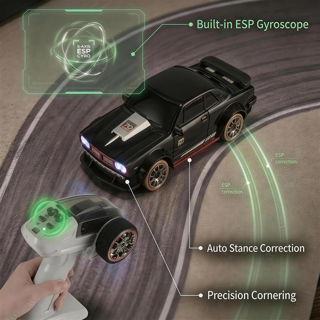 Voiture de drift RC 4x4 à l'éc - Gyroscope Rc Module avis et prix